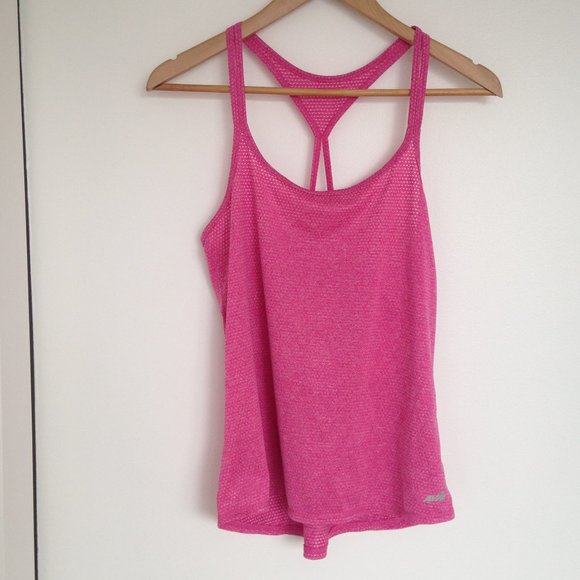 Avia - Pink Workout Racerback Tank Top - Picture 1 of 6